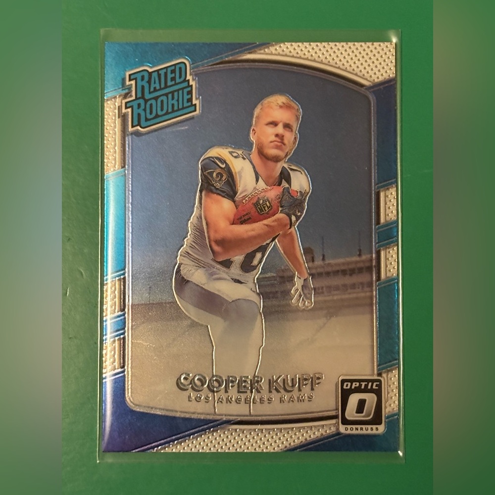 Cooper Kupp 2017 Donruss Optic Rated Rookie card No. 179